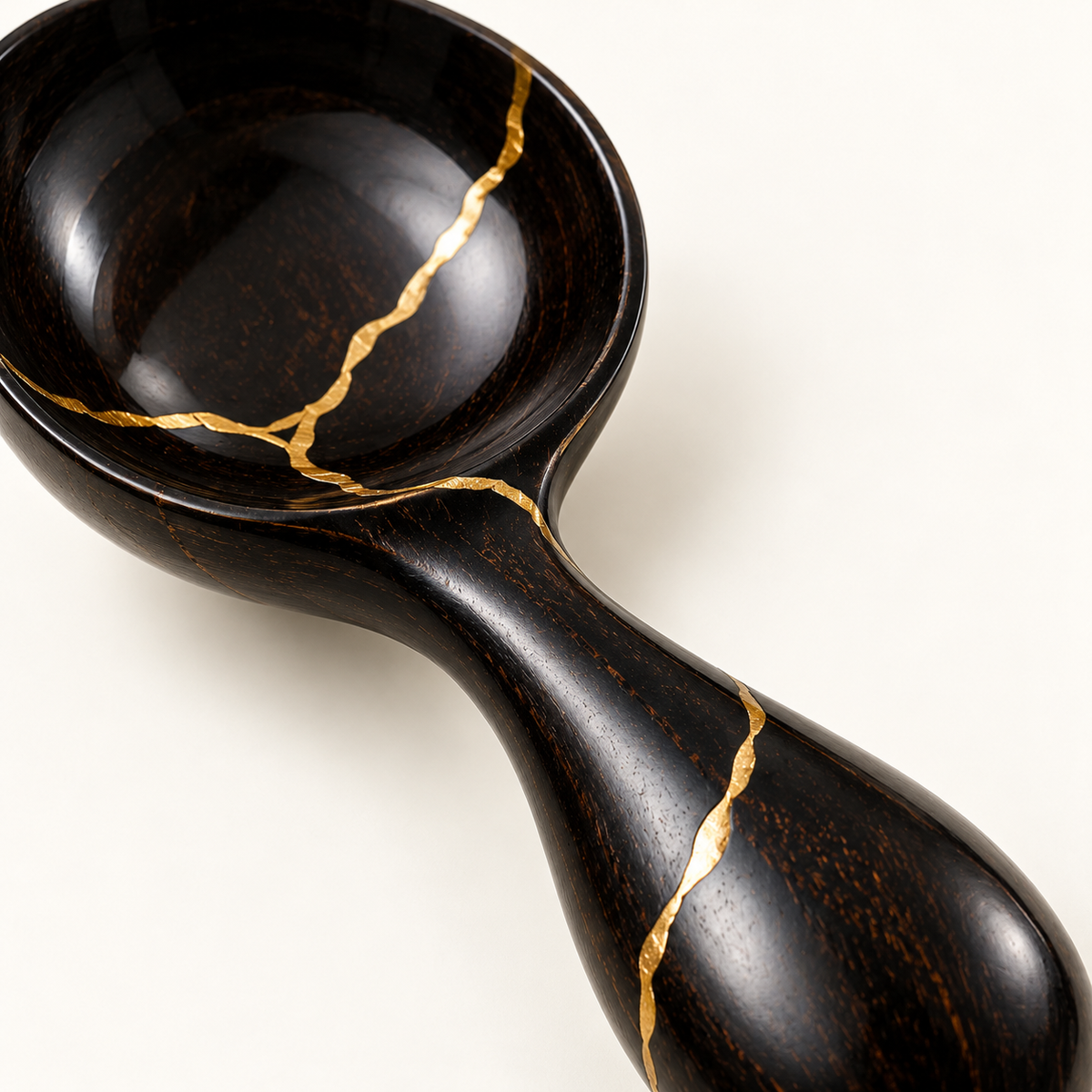 Noir Kintsugi Spoon