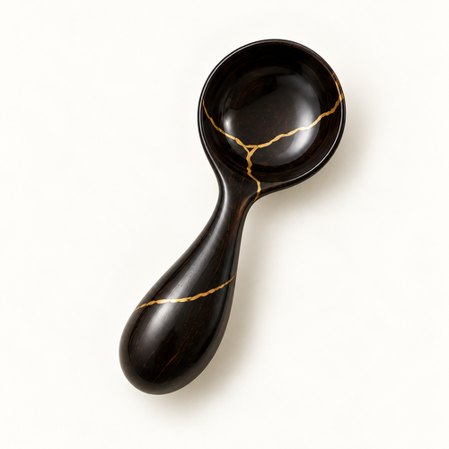 Noir Kintsugi Spoon