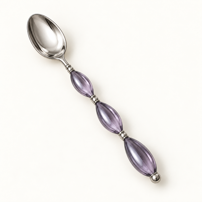 Violet Drop Tea Spoon