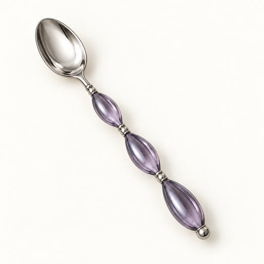Violet Drop Tea Spoon