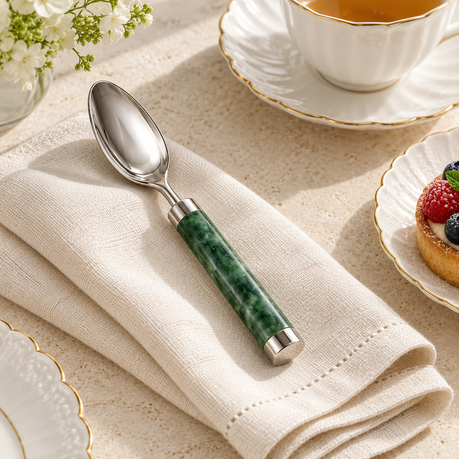 Verdant Stone Spoon