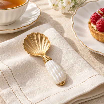 Pearl Tide Shell Spoon